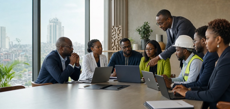 Professionnels congolais participant à un atelier de formation appliquée à l'intelligence artificielle à Kinshasa